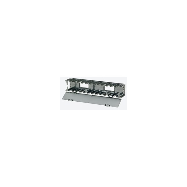 Panduit HORIZONTAL CABLE MANAGER, FRONT ONLY 3" X 3" SNAP-ON, REAR COVER 2U ROHS NCMHF2 - main